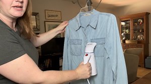 Watch Review and demonstration of this great portable steamer on Amazon Live