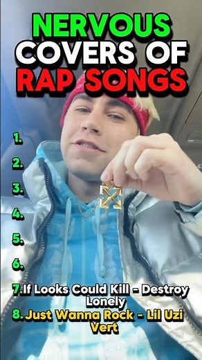 Nervous Covers Of Rap Songs 💀😭