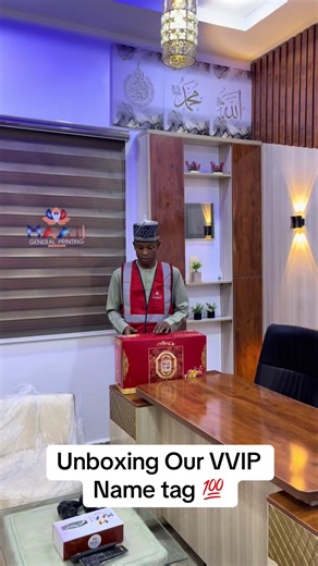 Unboxing Our VVIP Name Tag at Ummi Plaza