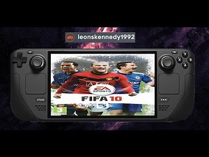 FIFA 10 (PC Version) Steam Deck Handheld Gameplay