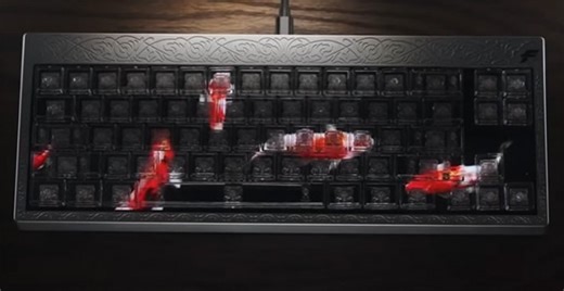 Finalmouse Centerpiece, le clavier mécanique avec écran Ultime que nous allons tous vouloir