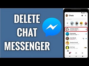 How To Delete Chat Conversation On Facebook Messenger In 2022