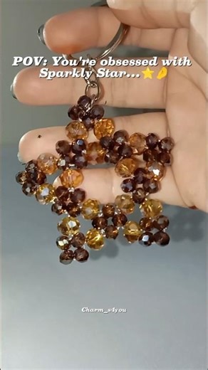DIY Sparkly Star Keychain: Crafting Magic!
