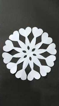 How to create a snowflake pattern 💫💯 #artofhandmade #handmade #diy #craft #creative #patternlove