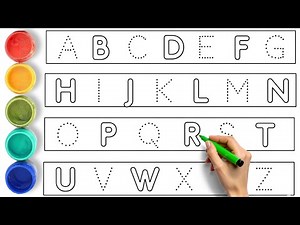 ABCD Alphabet Learning | A to Z Letters for Kids | Learn ABC Easy