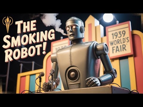 Electro the Smoking Robot! | Real Footage from the 1939 World’s Fair