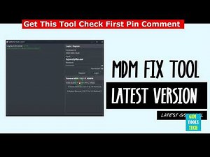 MDM Fix Tool v1.0.2.2 | New Qualcomm MTK Tool | Unlocking Oppo Vivo Xiaomi Realme Huawei Frp Tool