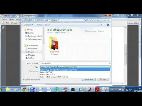 Extraire des images d'un PDF avec Outil Capture sur Windows