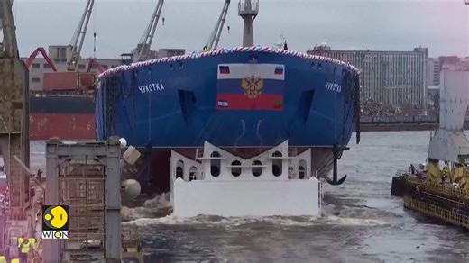 Russia Launches World’s Most Powerful Nuclear-powered Icebreaker