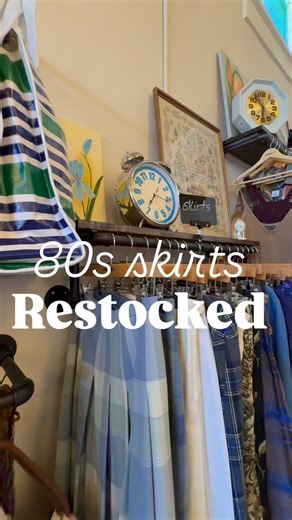 5.6K views · 20 reactions | Our 1980s skirts are officially restocked...