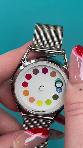 Read the time with colour 🌈