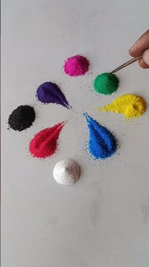 Rangoli, satisfying rangoli, Easy rangsatisfying #asmroli, Tricks and tips,ASMR#rangol