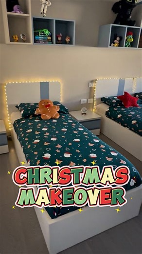 Doveva essere un video ASMR 😂 ne è uscito un “mamma” ASMR 😂 camera dei bimbi “Natale edition” 🎅🏻…. Conta i “mamma” 🥳 | NotordinaryfamilY