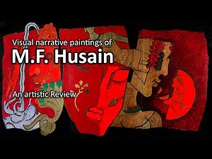 M.F. Husain’s Painting Secrets | How India’s Picasso Used Myth, Cubism & Symbolism