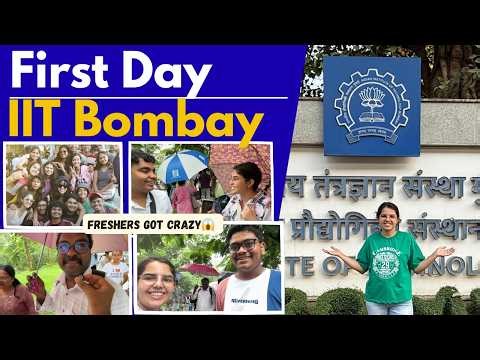 What happens on first day at IIT Bombay