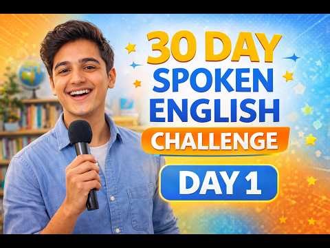 Beginner English Practice | 30 Day Spoken English Challenge Day 1