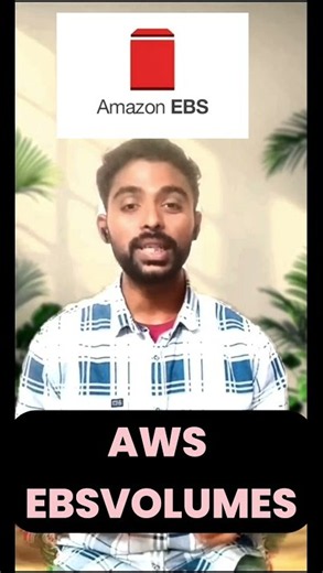 AWS EBS Volumes Explained in 60 Seconds 🚀#shorts #aws