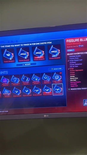 The worst select favourite series blueprint