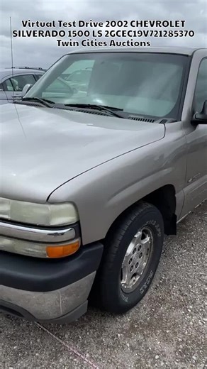 Bid on these used cars online at our car auction - Link in comments/bio! Virtual Test Drive 2002 CHEVROLET SILVERADO 1500 LS 2GCEC19V721285370 Twin Cities Auctions