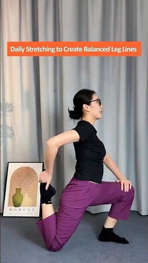 Beginner-Friendly At-Home Leg Stretching to Improve Inner Thighs, Outer Thighs & Overall Leg Shape