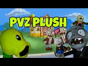 PvZ Plush Ep.1-Zombies Attack!!