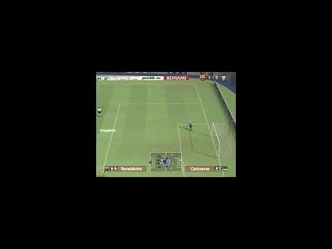Liga máster con el FC Barcelona en el Pro Evolution Soccer 6...