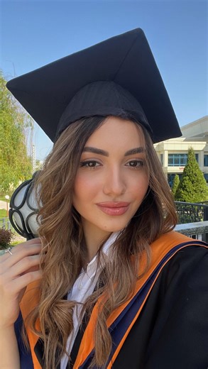 Gayana | English tutor | Model on Instagram: "Finally👩🏻‍🎓"