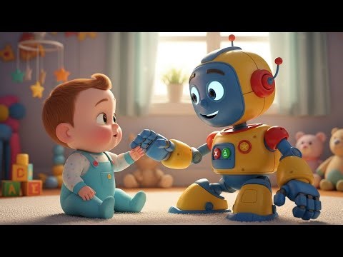Baby’s First Robot 🤖👶 | Fun Learning Video for Kids | Preschool Educational Cartoon