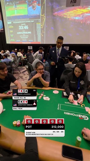 SUPER PRO TRIES TO BULLY SHORT STACK!