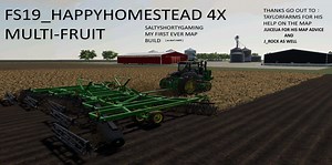 HAPPY HOMESTEAD V1.2 - FS19 mod - FS19.net