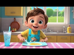 Dinner Time Song – Let’s Eat All Together! + More | Family Meal Time Rhyme for Kids