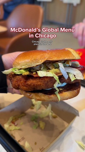 Have you checked out the Global Favorites menu at McDonald’s? 👀 Swing by West Loop to try international menu items from around the world, rotating every 3 months! 🌍🍟 (📍McDonald’s HQ: 110 N Carpenter St) #chicago #chicagobucketlist
