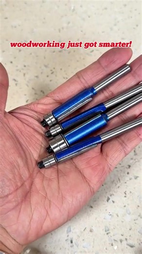 Woodworking double bearing ball trimmer.#woodworkingtools #routerbit #DIYTools #hardwaretools