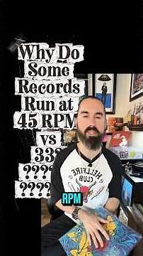 Why 12-Inch Vinyl Records Play at 45 RPM (It Changes the Sound)