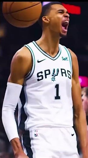 👽 Wemby BLOCK → DUNK! Future NBA Icon? #Wemby #NBA #NBAShorts #Basketball #Dunk #AlienMode