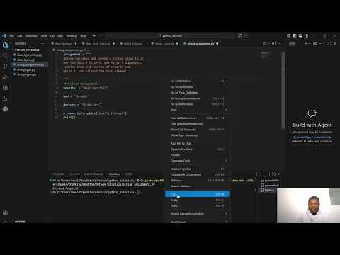Solving Python String Problems Step by Step | Student Assignment Solutions