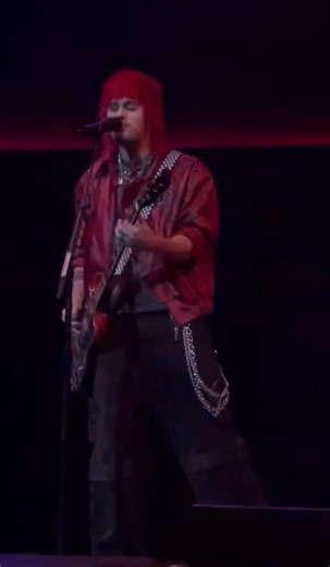 Michael performing Not Ok #5sos #notok #everyonesastar #michaelclifford creds to haunted5sos75