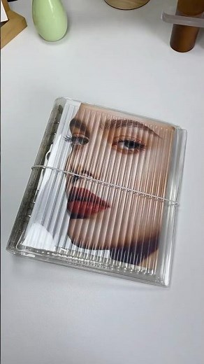 Transparent Binder Cover for a Clean and Focused Study Setup