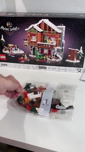 LEGO Alpine Lodge #legowintervillage