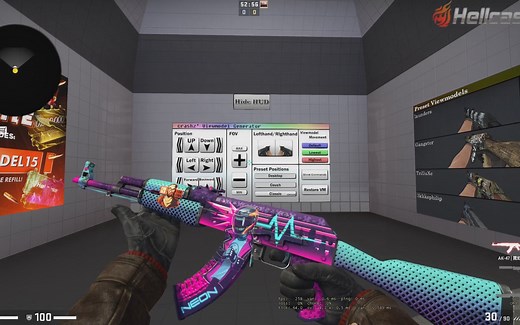 【CSGO】如何调整自己最合适的持枪视角（教学）