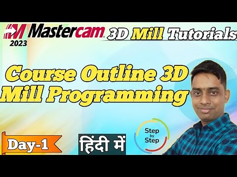 Mastercam 2023 3D CAM Programming Course Outline - Everything You Need