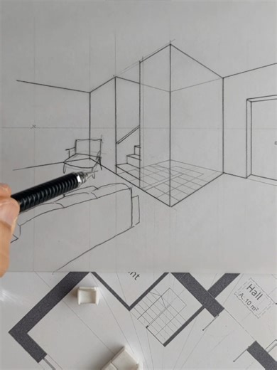 the floorplan looked perfect, until we noticed this tiny little symbol! so always check your plans so you know what you're signing up for!