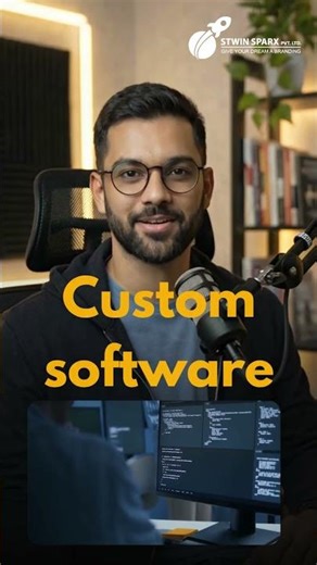 Are You Adjusting to Software or Growing with Custom Software? #stwinsparx #businesssoftware #shorts
