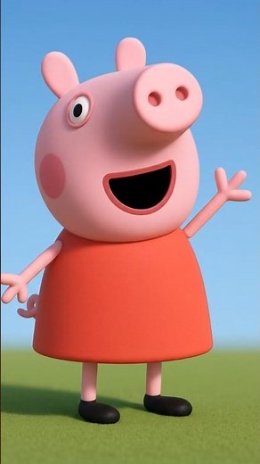 Peppa Pig Says Hi 👋 | Cute Cartoon Greeting for Kids | Peppa Pig USA Fun Video