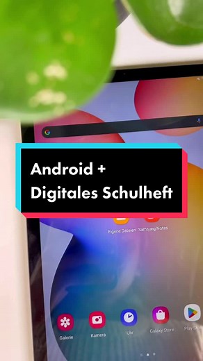 Digitale Schulhefte mit Samsung Notes und Not Shelf