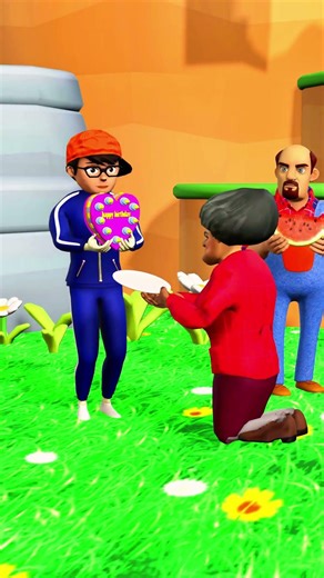 Scary Teacher Please Pour It Properly! Scary Teacher Funny Moments #scaryteacher3d #shorts #fanny