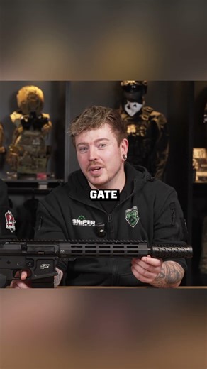Die SAC D2 Alien Nemesis ist nicht von diesem Planeten!👽 #airsoft #shorts #sniperas