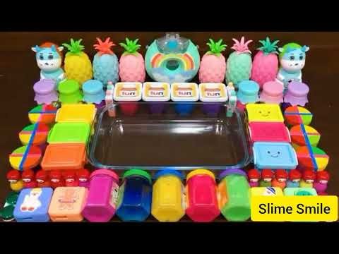 Making Slime With BOTTLE | Mixing Random Things into Slime | Satisfying Slime Video #ASMR