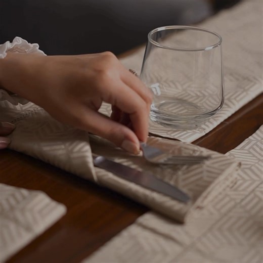 Effortlessly elegant table linen that turns every meal into an occasion. Crafted from premium fabric with timeless prints—because your table deserves the best-dressed look too. | The Linen Company