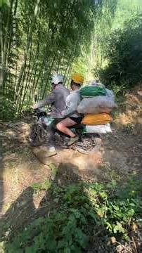 Driving on the winding and treacherous mountain road with eighteen bends #automobile #高能段子手 #funny